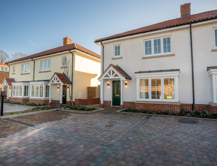 NCR 4 Semi Detached 3 Bedroom Houses Exterior View